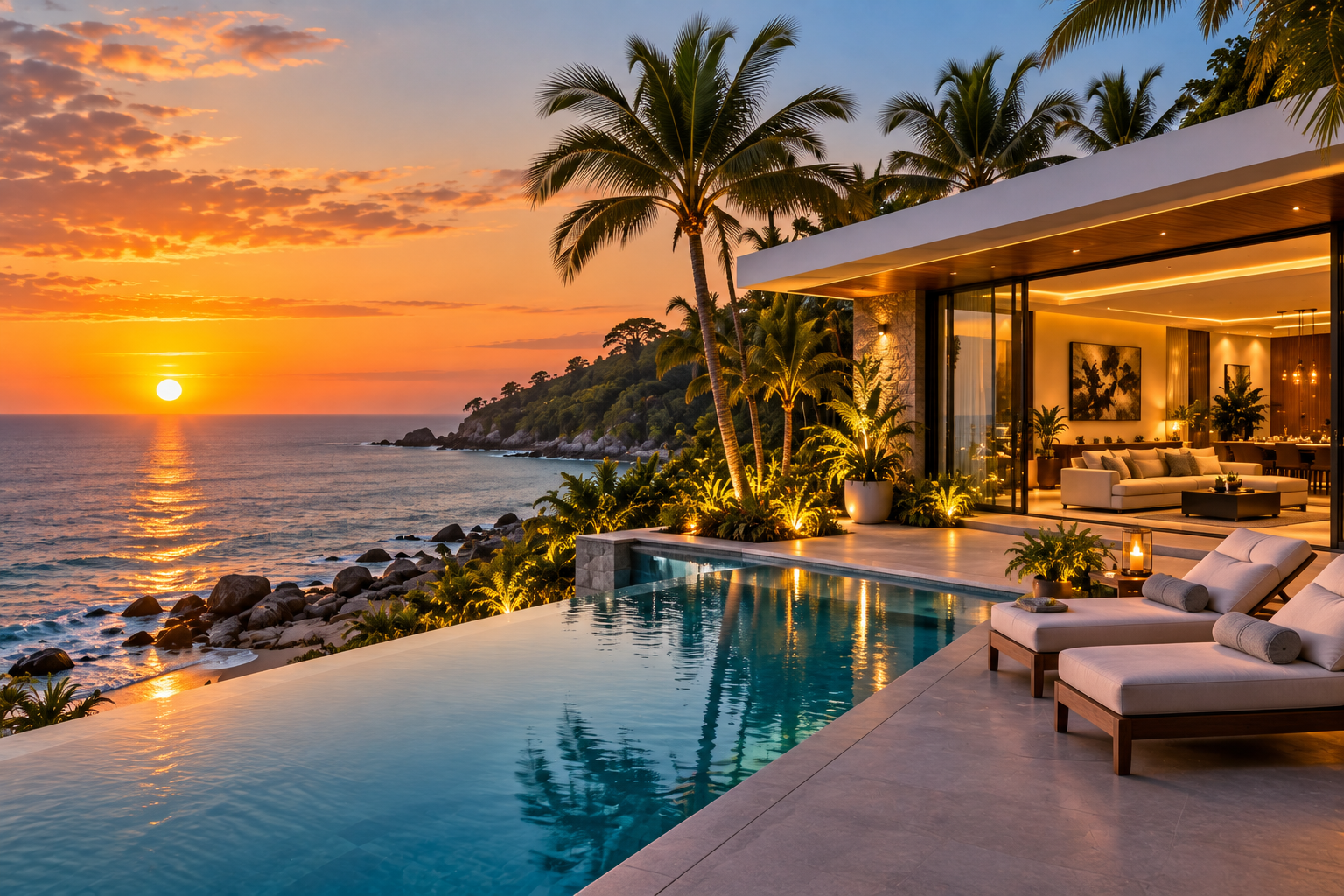 Beachfront Estate