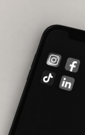 Social media marketing service with Instagram Facebook TikTok and LinkedIn